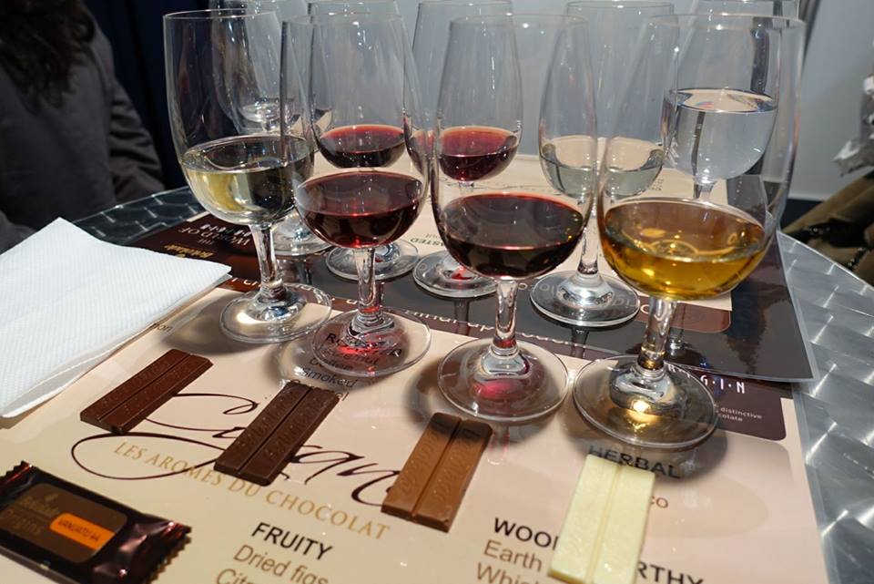 wine and chocolate Tasting Vinaria 2017